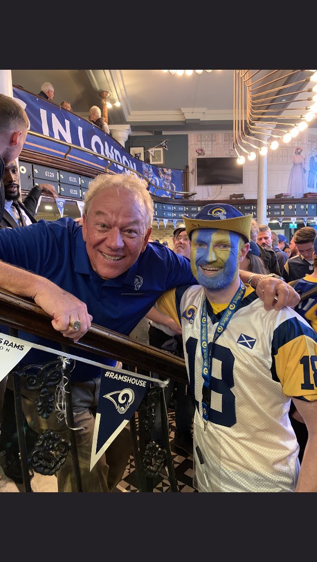 SamWithTheRams's tweet photo. It was great to see so many @RamsNFL fans from all over the world at @BarrowBoyB for our #RamsRally Thanks for coming out to make this a significant afternoon for the @NFL. See ya tomorrow at Wembly!!! #RamsHouseUK #LARams https://t.co/HLnYLFct4W