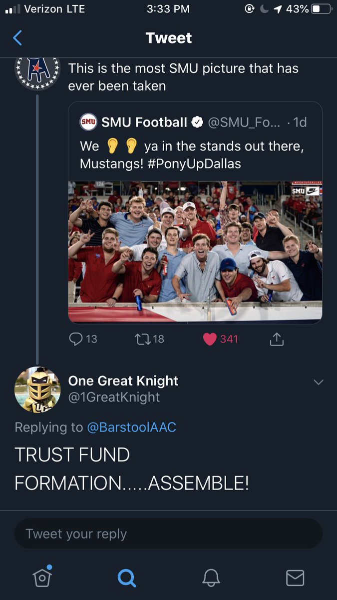 AlbertCdubya's tweet photo. Twitter can be a mean place. Sometimes it’s tough being undefeated https://t.co/Nex3awE6WR