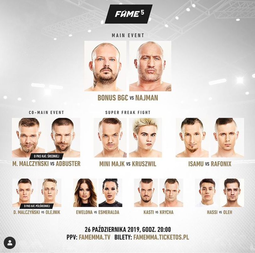 A Thread From Jayfuz Victoria Has Got Me Watching Some Polish Mma Show Where A Nonce Is Gonna Fight A Dude That S