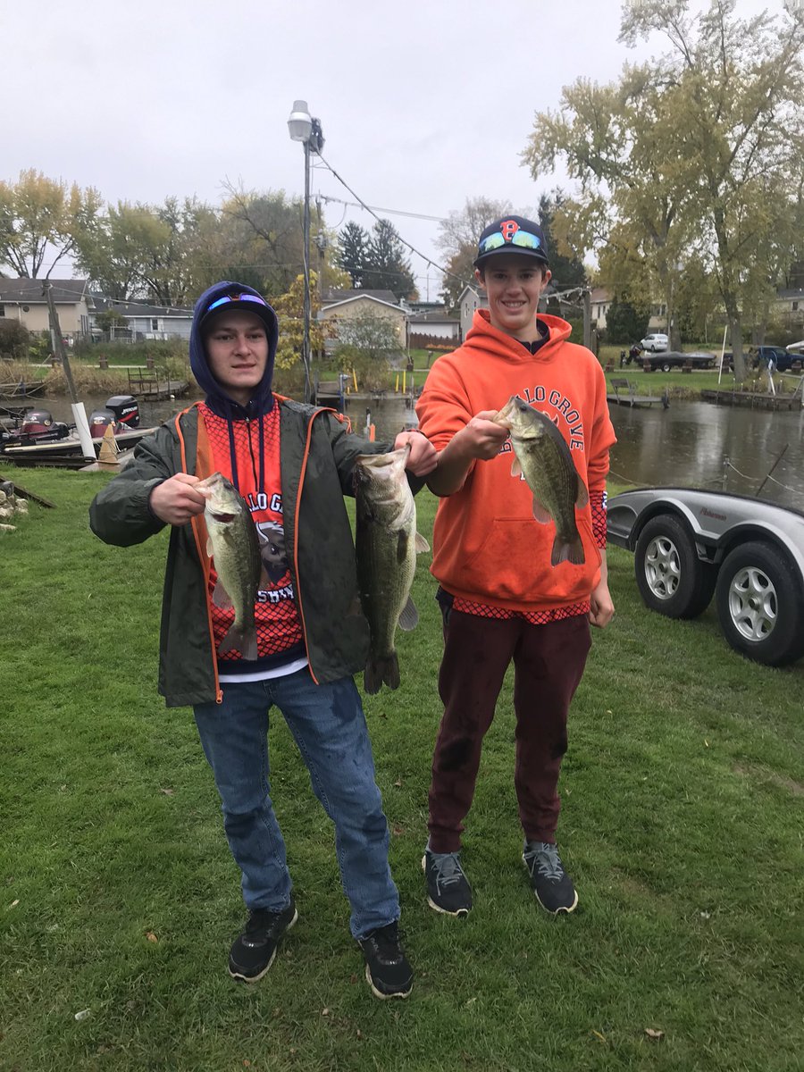 Great day to be <a href="/BG_Bison/">BG_Bison</a> on the water! Congrats to team Mike (Iantorno &amp; Baumeister) for taking 3rd in the SHS Fall Series Championship today!