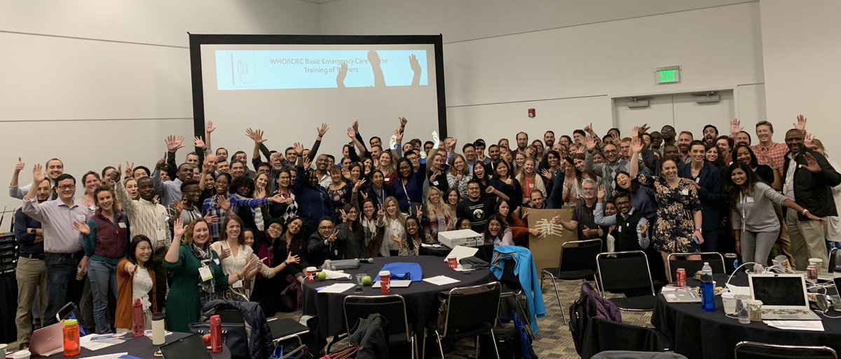 COglobalEM's tweet image. #ACEPBEC 150 new trainers!!! ⁦@COglobalEM⁩ ⁦@ejbcalvello⁩ ⁦@AndiTenner⁩ ⁦@janistupesis⁩ #emergencycareforall ⁦@DenverEMed⁩