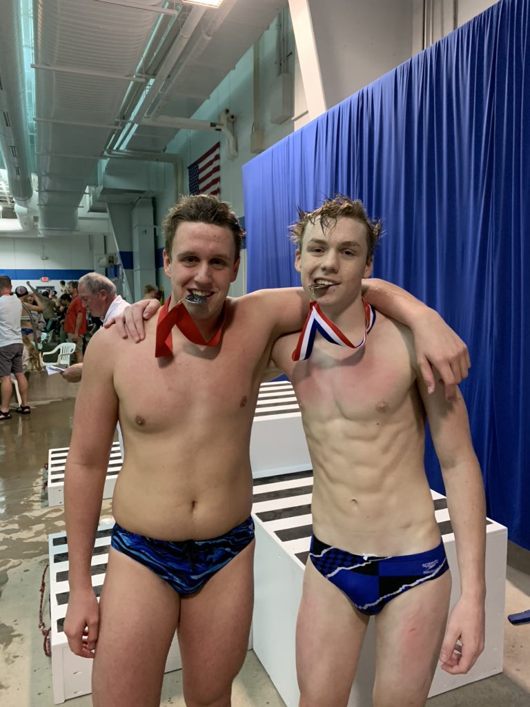 GHSwim_dive's tweet photo. Michael Jasinski 2nd and Jack Beatty 5th in the 100 Free! https://t.co/sC0lfheHxS