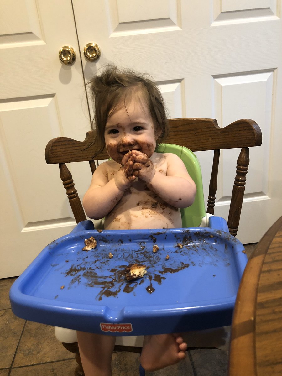 VanCarmer's tweet photo. Enjoying the perfect day of nothingness with my family as my daughter still recovers from receiving anesthesia yesterday. Chocolate gravy fixes everything, y’all. https://t.co/5G85X4VSuq