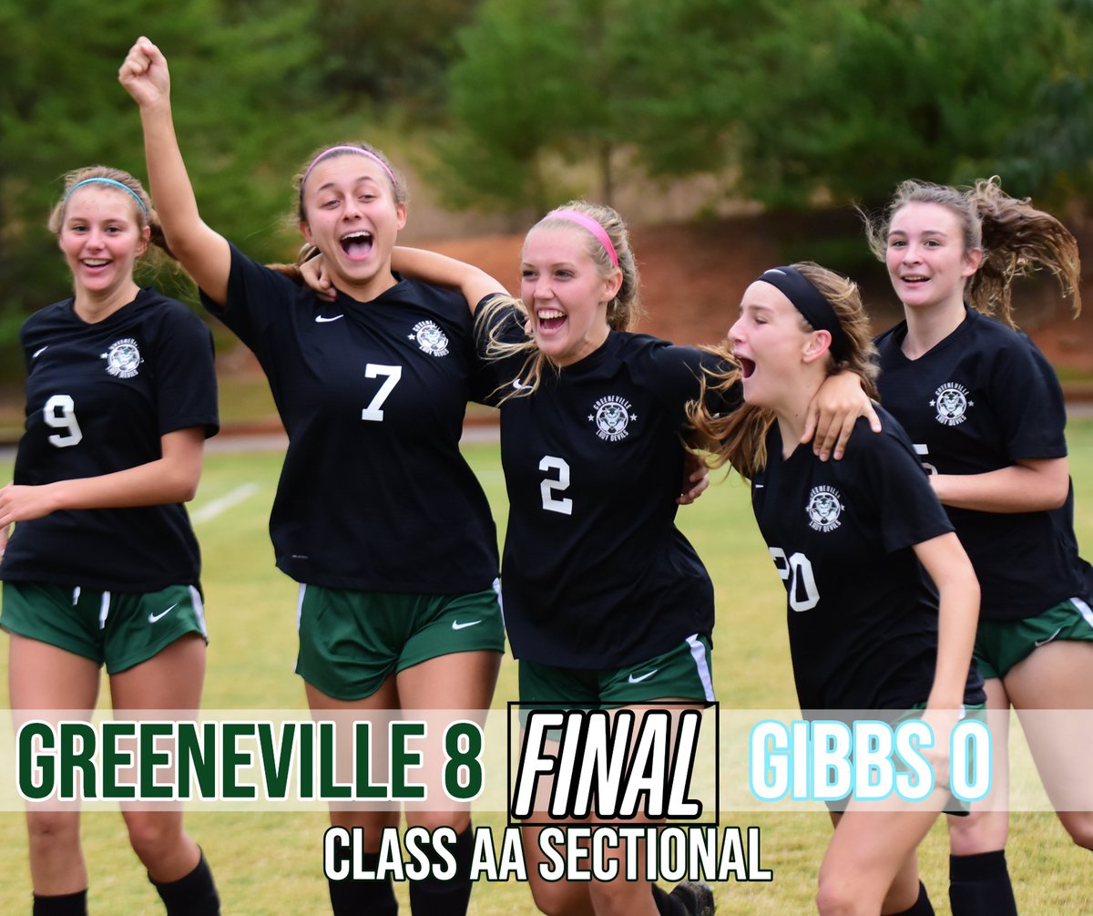 The Greeneville girls soccer team is heading to the state tournament for the 5th consecutive year after a dominant 8-0 win over Gibbs this afternoon.