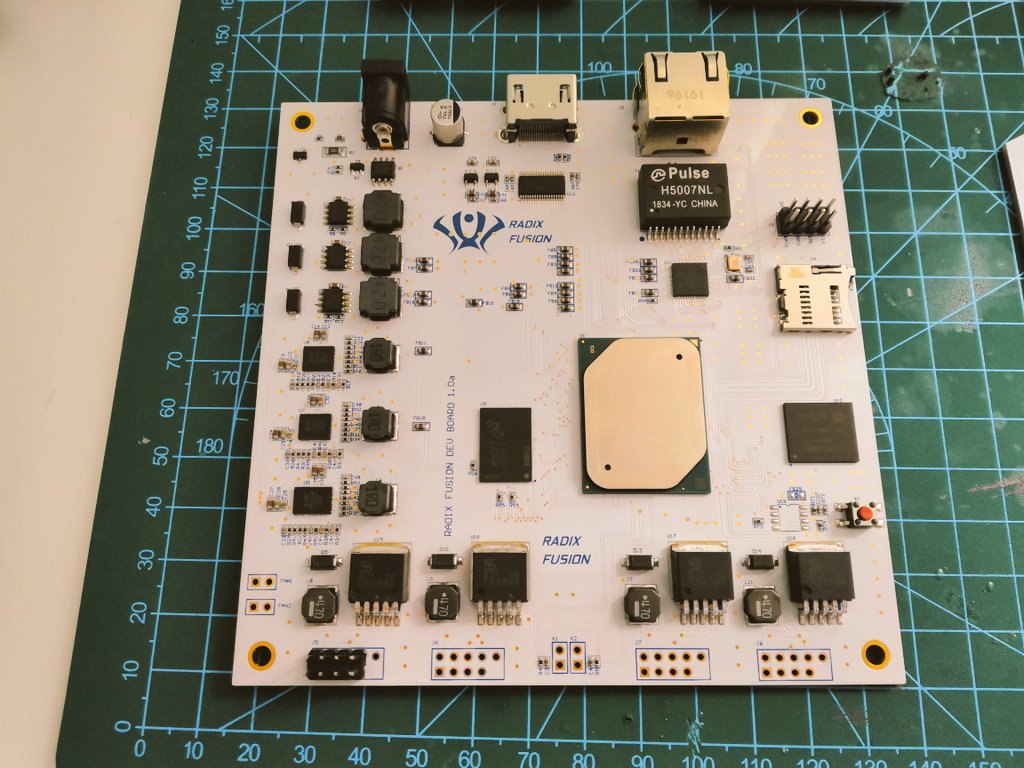 RadixFusion's tweet photo. We have a functioning Logic board!!! , just need some games to test.... Help a brother out!
#gamedev #IndieGameDev #indiedev https://t.co/Z6gd4j4V5l