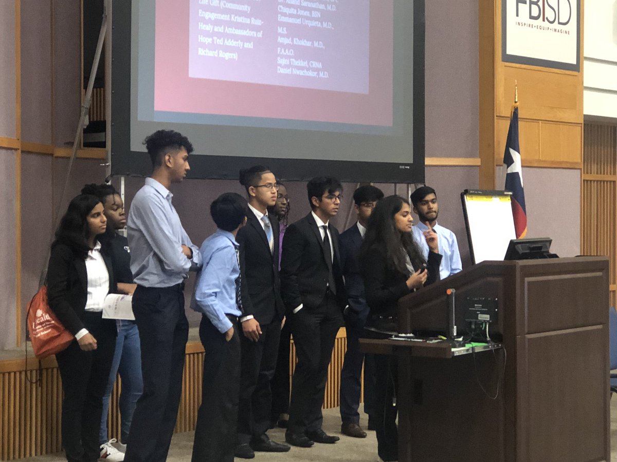 Congrats to all the MedSci Academy Officers for a successful Around the World of Medicine Conference! So proud of your leadership. @CRodriguez1081 <a href="/HHS_Canes/">Hightower High School</a> <a href="/FortBendISD/">Fort Bend ISD</a>