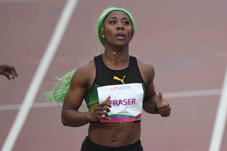 Shelly-Ann Fraser-Pryce crowned the fastest woman in the world. 🏃🏾‍♀️💯