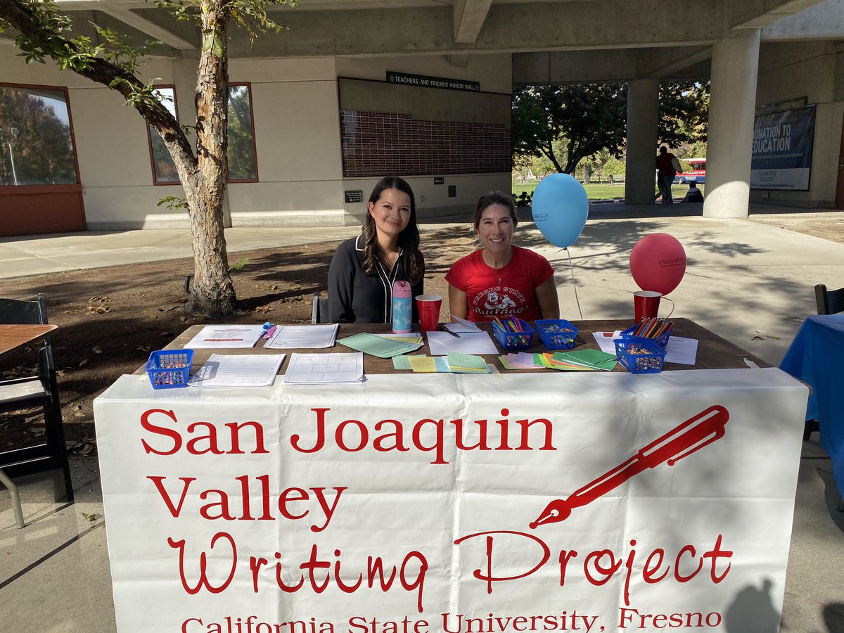 #SJVWP at Kremen Open House! <a href="/FresnoKremenEdu/">Kremen School of Education and Human Development</a> <a href="/FSHomecoming/">Fresno State Homecoming</a>