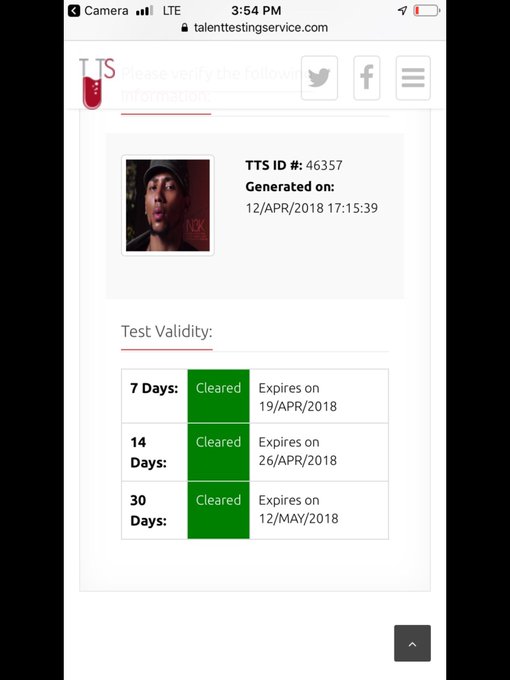 WARNING! @macanaxman came to set yesterday w/ a FAKE TEST- when I scanned the barcode it turned out to<a class="tags" target="_blank" title="On Twitter" href="/?out=eyJ0eXAiOiJKV1QiLCJhbGciOiJIUzUxMiJ9.eyJpYXQiOjE3MjIxNTQ4NzEsImlzcyI6InR3cG9ybnN0YXJzLmNvbSIsIm5iZiI6MTcyMjE1NDg3MSwiZXhwIjoxNzUzNjkwODcxLCJyZWRpcmVjdF91cmwiOiJodHRwczovL3R3aXR0ZXIuY29tL21hY2FuYXhtYW4ifQ.JSHnCvlSY09zyc1PwKWDXM-0_gwJxLaUoC1kQgsV7VnYL3wBTqVPDj268SUg-wAbIBTgo-uOxsdlhyjpoBfg4Q">@macanaxman</a>