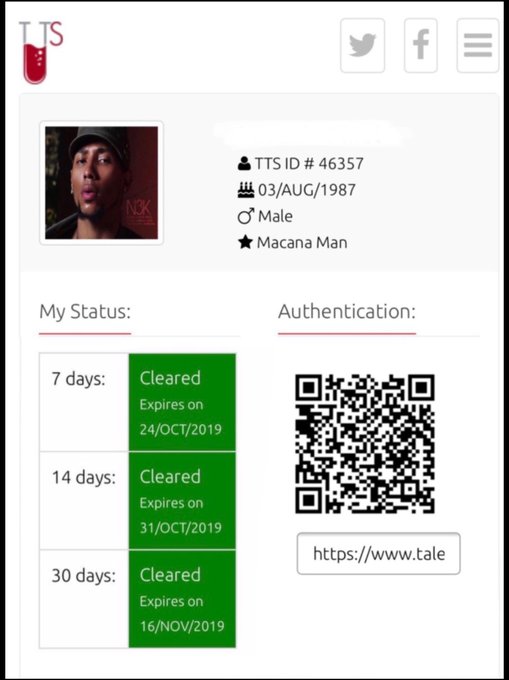 WARNING! @macanaxman came to set yesterday w/ a FAKE TEST- when I scanned the barcode it turned out to<a class="tags" target="_blank" title="On Twitter" href="/?out=eyJ0eXAiOiJKV1QiLCJhbGciOiJIUzUxMiJ9.eyJpYXQiOjE3MjIxNTQ4NzEsImlzcyI6InR3cG9ybnN0YXJzLmNvbSIsIm5iZiI6MTcyMjE1NDg3MSwiZXhwIjoxNzUzNjkwODcxLCJyZWRpcmVjdF91cmwiOiJodHRwczovL3R3aXR0ZXIuY29tL21hY2FuYXhtYW4ifQ.JSHnCvlSY09zyc1PwKWDXM-0_gwJxLaUoC1kQgsV7VnYL3wBTqVPDj268SUg-wAbIBTgo-uOxsdlhyjpoBfg4Q">@macanaxman</a>