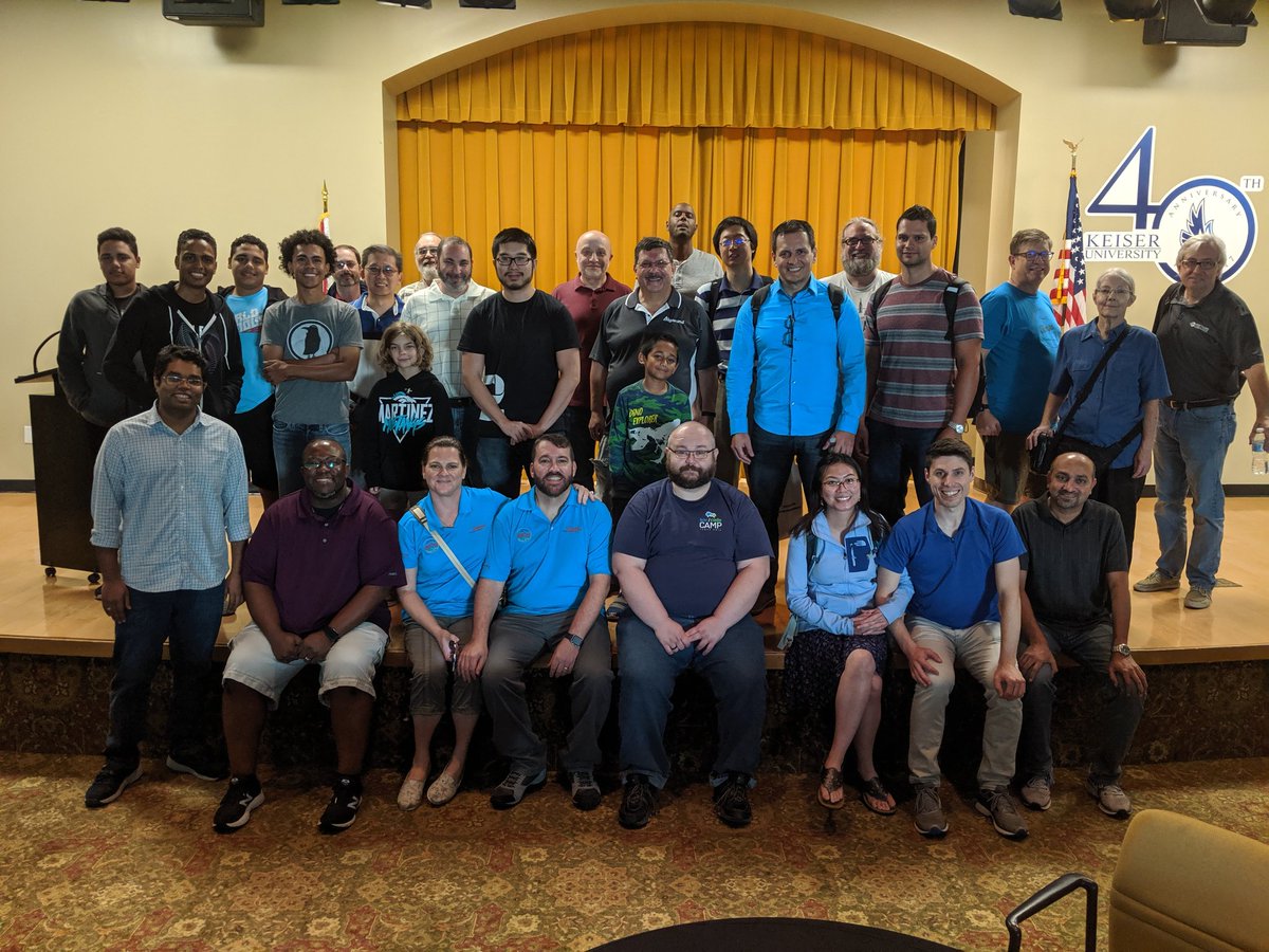 It's a wrap! Thanks everyone for coming out to play. I had a blast! 🥳 @TampaCommunity @dotnetdo #TampaCC #Xamarin #CrossGeeks