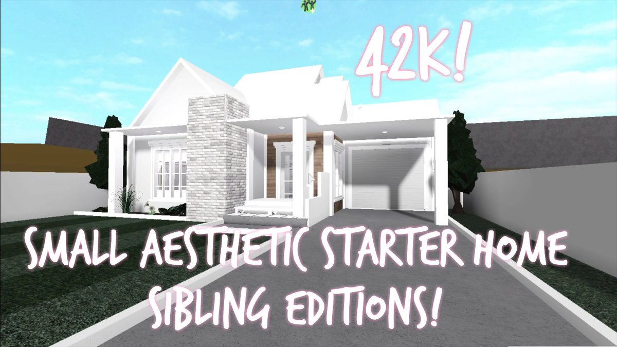 Aesthetic Small Family Home Bloxburg