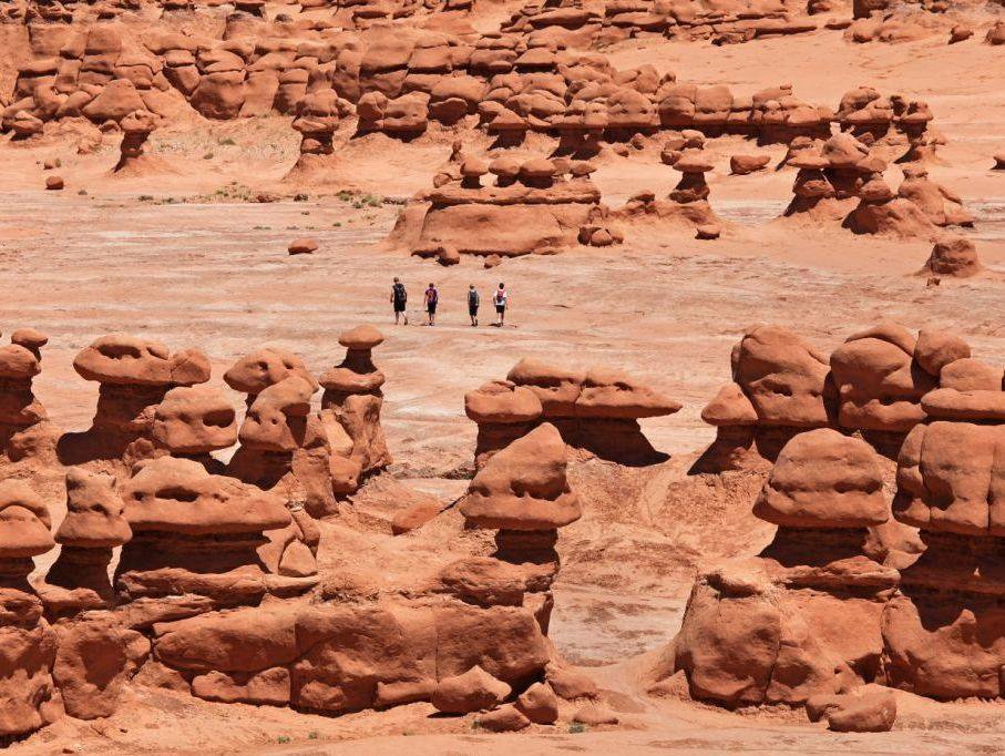 legacyadventure's tweet photo. Today we are grateful for adventures that are out of this world!  Like this adventure to goblin valley that feels like a trip to Mars. https://t.co/6gpSVzYdlj