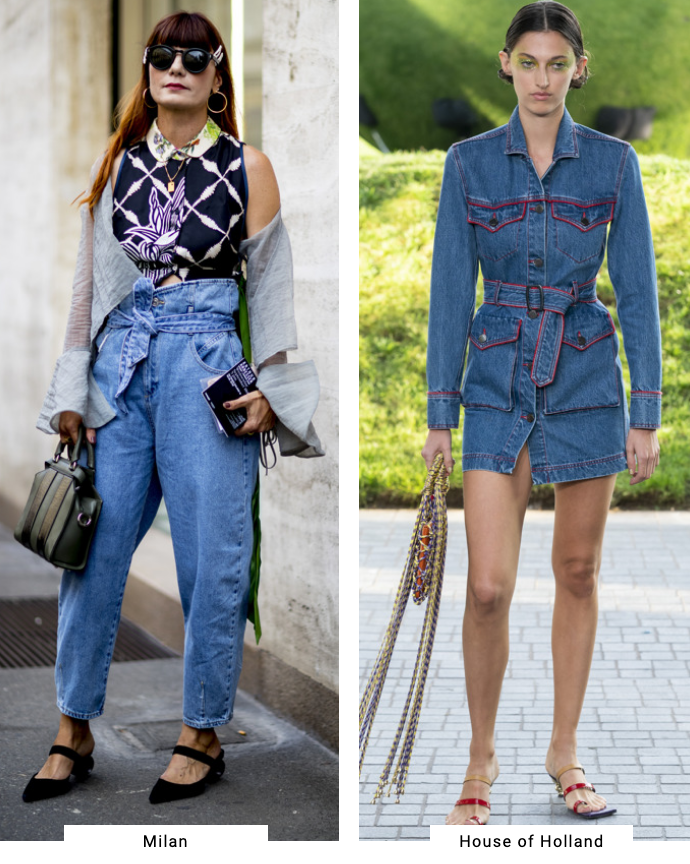 Throwback 70s & 80s retro jean silhouettes will lead the way in denim ...