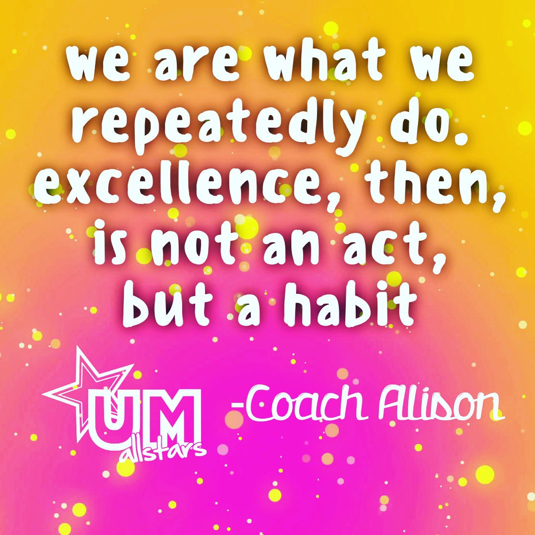 UM_ALLSTARS's tweet photo. excellence is the only option for us... 8 more days. π8οΈβ£π#w2gitSIX10 #althelove #season6 #umasallstarcheer https://t.co/xlTeBrKsjZ