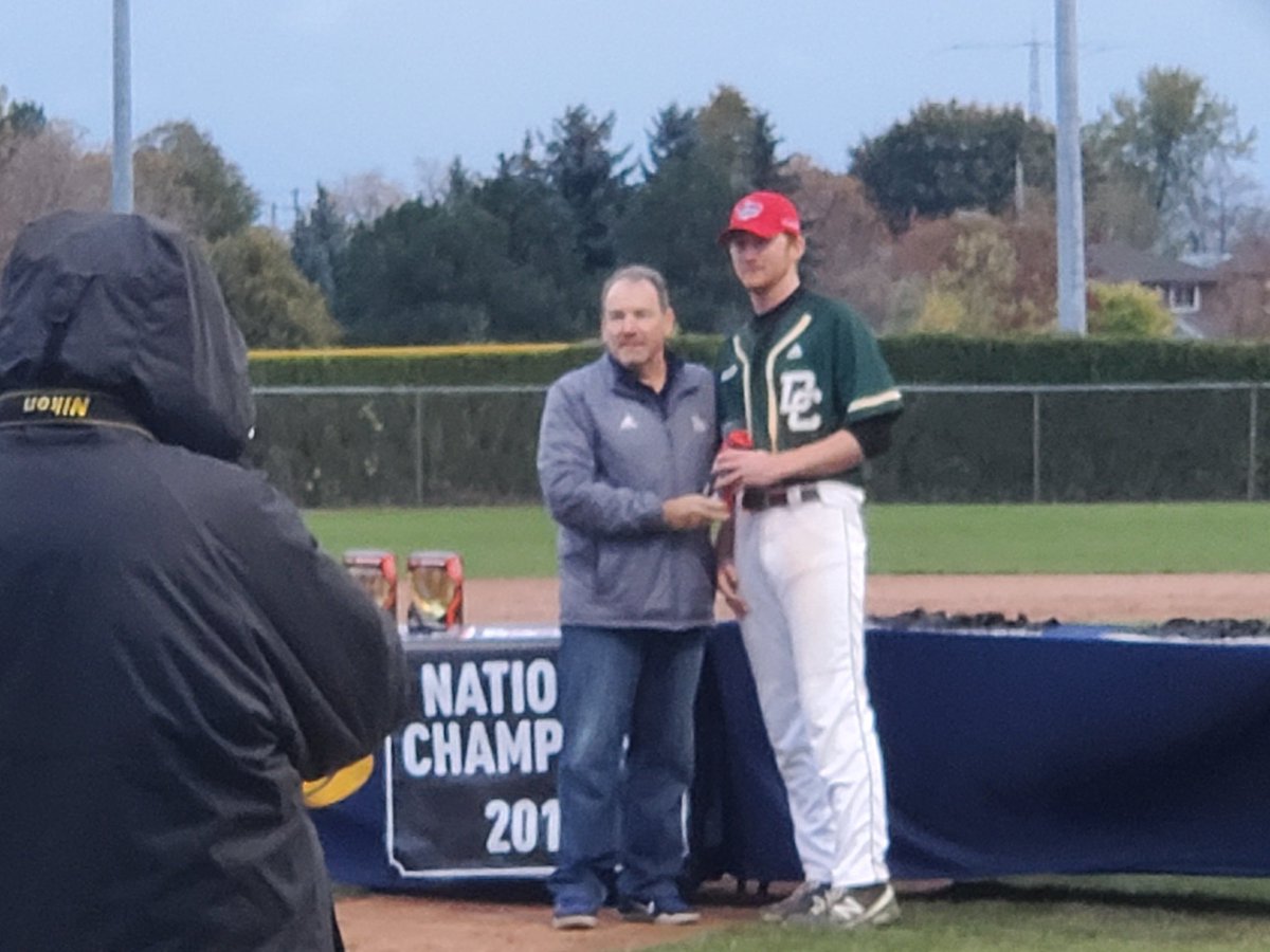 OBJCMW's tweet photo. Just watched a great game of baseball with Durham Lords winning a Nationàl championship on a CG by Jale LeGros . Congrats https://t.co/8uWxFFMnSe