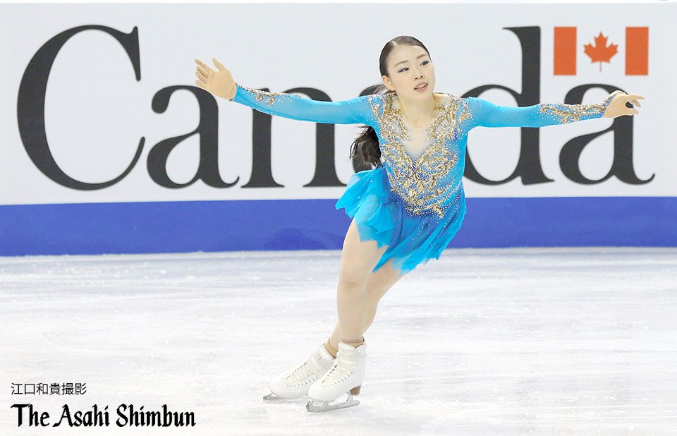 スケートカナダ 紀平梨花選手が2位 本田真凜選手は6位