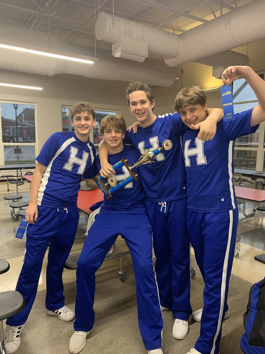 HHSCheerleadin1's tweet photo. Congratulations to our Varsity Coed Competition team on the first place win at the NKCCA Fall Competition! We are extremely proud of you! 💙🐦📣! #livelikelil @nkycheerdance @fthhsathletics @mcbertasso https://t.co/iKLzKIOf2u