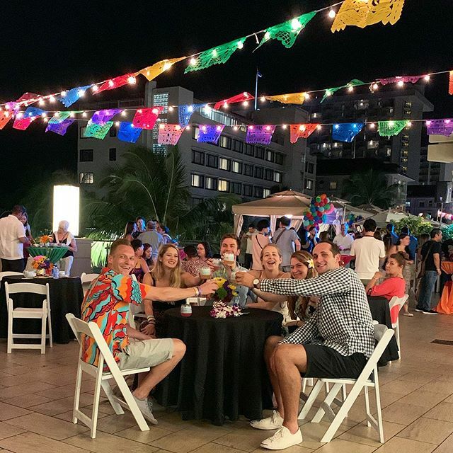 Fun time <a href="/hifoodwinefest/">HIFoodWineFest</a> Fiesta 24/7 event @hyattregencywaikiki !  The party continues at <a href="/koolinaresort/">Ko Olina Resort</a> for Life’s a Beach! 😎🏝 ift.tt/2pgRe7w