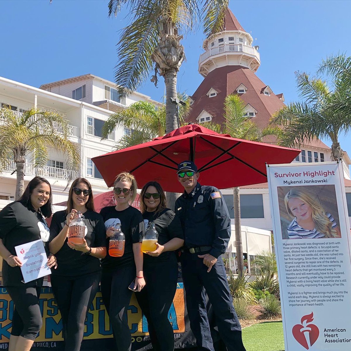 BootstrapBooch's tweet image. wonderful fundraiser for @American_Heart today! #SDCycleNation @CoronadoCity #AmericanHeartAssociation