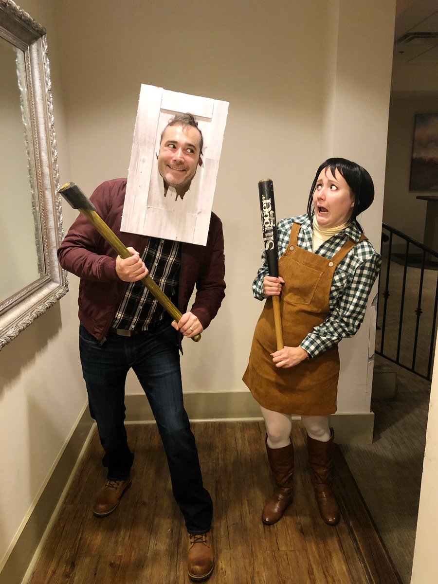 Heeere’s Johnny! #TheShining #HALLOWEENPARTY