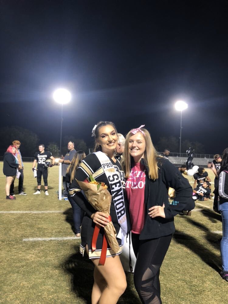 triinnity's tweet photo. Senior night💫 https://t.co/CN0WWwz8SO