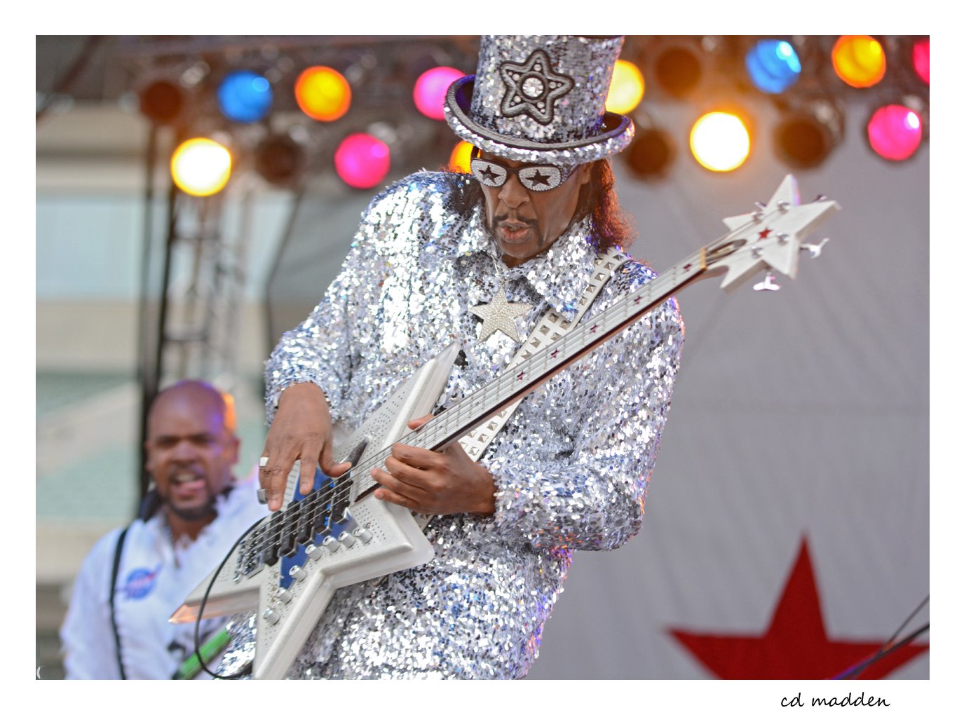 Happy Birthday to Bootsy Collins, The Humble Star. So glad we found ourselves on the crazy ship together.       