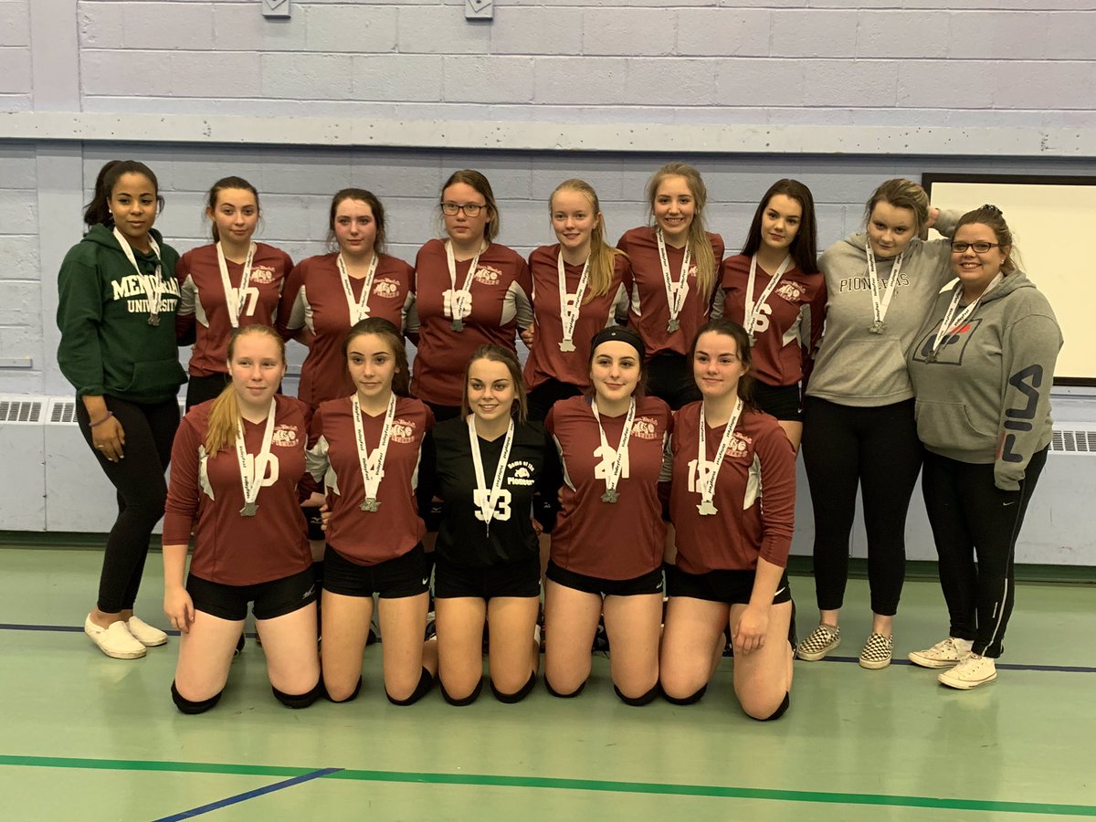 🏐Less than 28 hours - 3 teams, 36 female athletes....playing at least 15 games at Volleyfest. 

A HUGE thank you to our coaches, teacher sponsors, and parents for allowing our athletes this opportunity.

Coming home with 1 banner &amp; gold medal in Tier 1, and a Silver in Tier 2!
