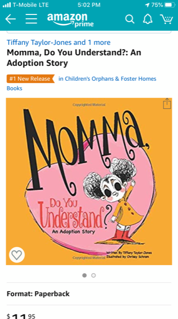 An equal mix of gratitude and humility tonight after today's book release. Thank you for taking a moment out of your day to celebrate with me, to support the sale of this story or even just to consider the power of FAMILY!❤️
#adoptiveparents #family #ChildrensBooks #FosterCare