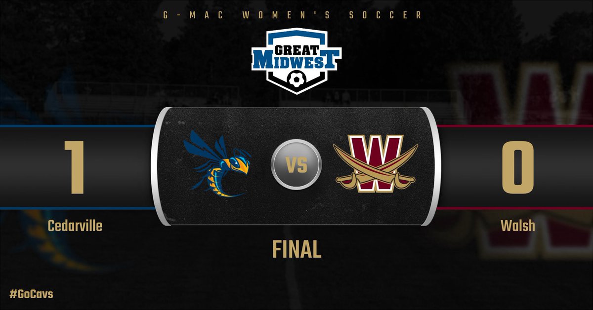 WalshCavaliers's tweet photo. Final from Wright State: @WalshWSoccer falls 1-0 to Cedarville. Back at home against Tiffin on Halloween. #SwordsUp #WhoRocksWURocks https://t.co/OY7P9NMmlV