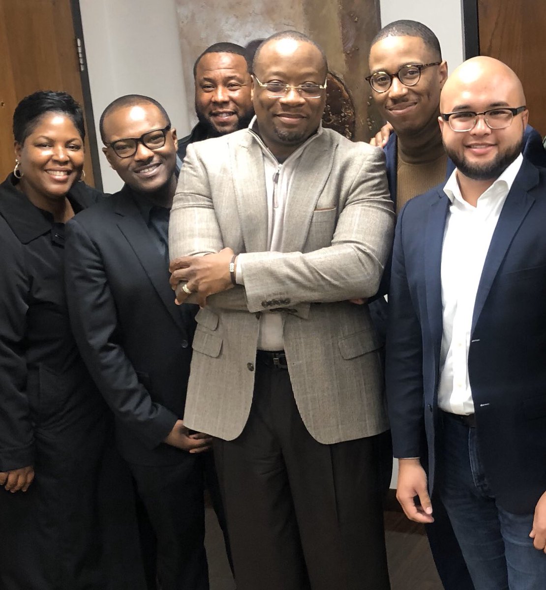 MicahRGaines's tweet photo. What a delight it was to spend this weekend with several friends & colleagues to celebrate our mentor, our pastor, our sage & our Dean-in-Chief, the Rev. Dr. Marcus D. Cosby as he celebrates 15 years of dynamic pastoral leadership at @WheelerAvenueBC. #MDC15 https://t.co/LfzkIfM5km