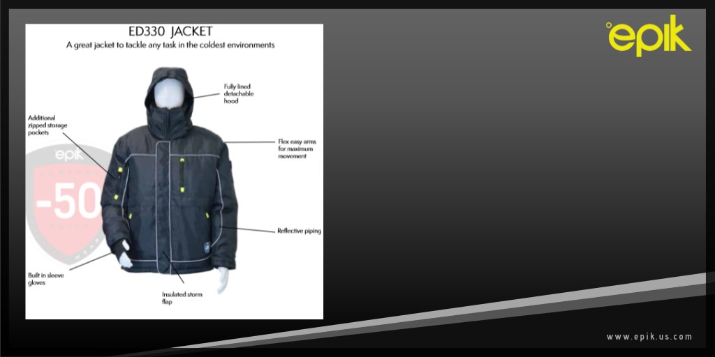 Epikproducts's tweet photo. ED330  JACKET
Our warmest design with built in glove liners, fur lined neck warmer and detachable lined hood.

Order Now:https://t.co/jbXfxwoRgs
#safetywear
#foodprocessingsafety
#personalprotection
#Epik https://t.co/5tj8uVeIK8