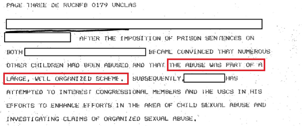 "The abuse was part of a large, well organized scheme."