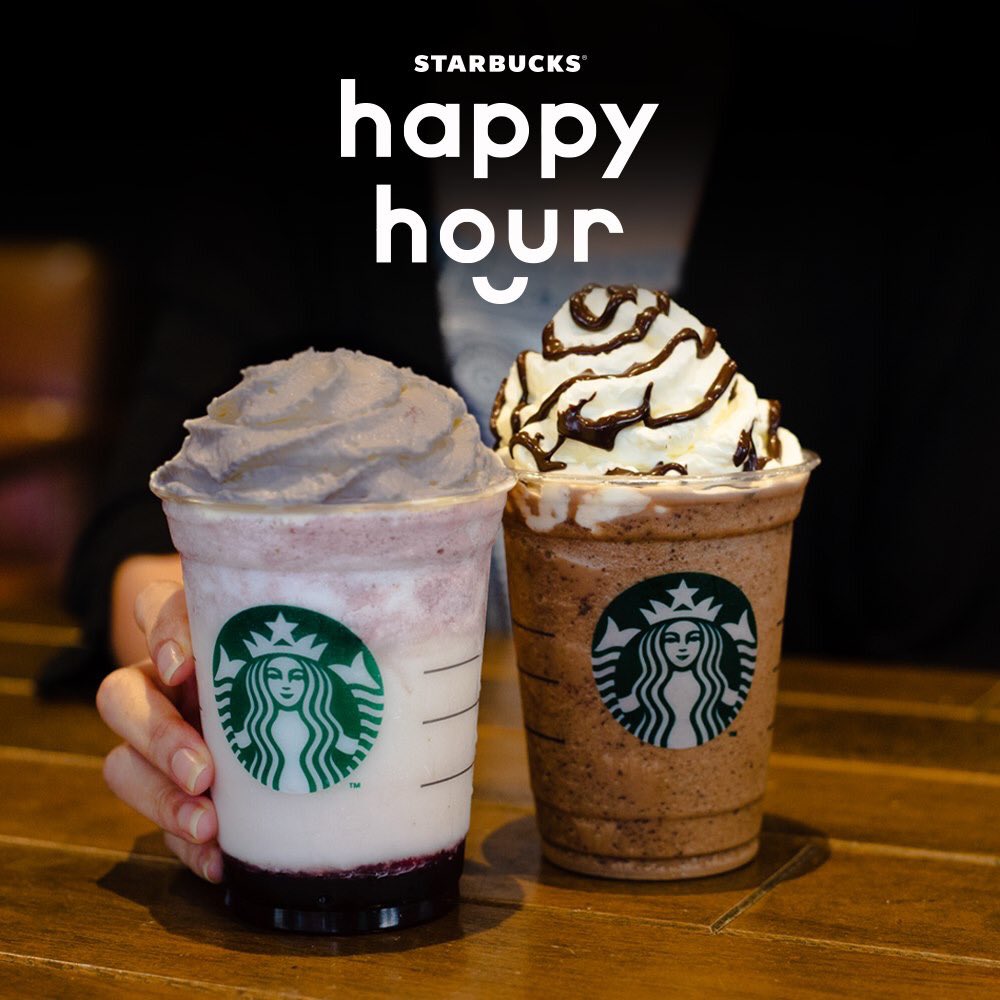 StarbucksMY's tweet photo. Light up your day with a cup of #SuperSatisfying Starbucks beverage. Donโt forget our #DeepavaliPromotion is still happening! Invite your friends over and have a cuppa. ๐ *T&C Apply
#DraculaFrappuccino #JavaChipFrappuccino https://t.co/9mTfV9IiV8