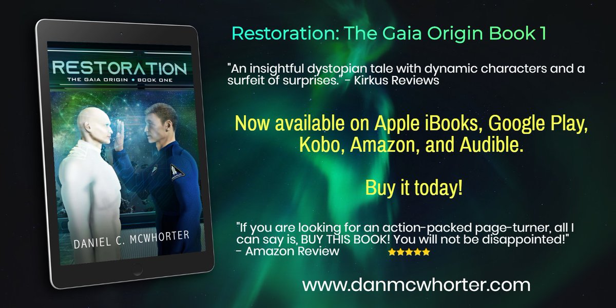 TheBookTweeters's tweet photo. We're dying...all of us. Civilization as we know it is coming to an end. Can one man really make a difference? Read Restoration by Daniel C. McWhorter to find out!
GET IT >>> https://t.co/T8YfT7Vx4X #scifi #indieauthors #mustread #actionpackedfun -.-. https://t.co/vL2j8PMsl5