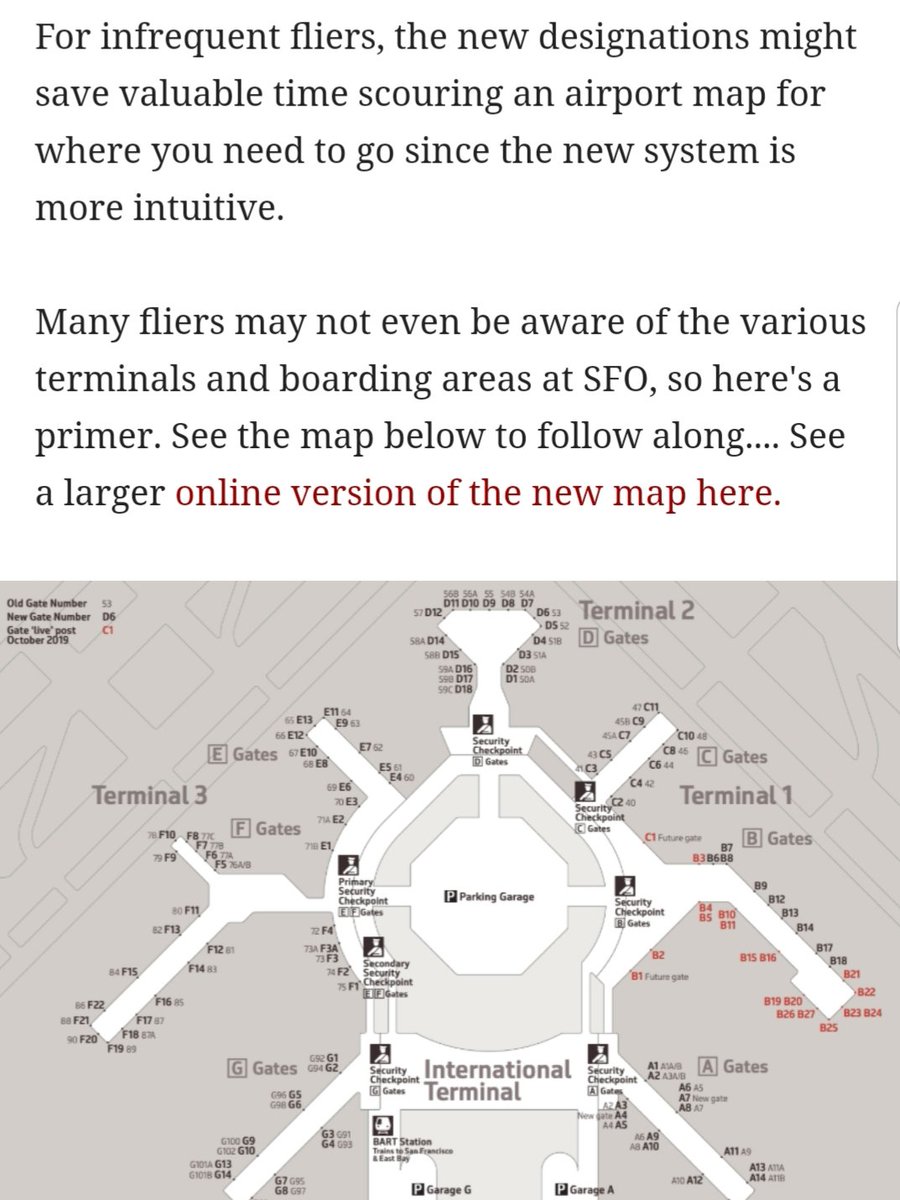 pstc911's tweet photo. @united SFO changed ALL gate numbers effective 3 weeks ago. Your app maps and Hemispheres magazine need updating. https://t.co/fDGGnalRpB
