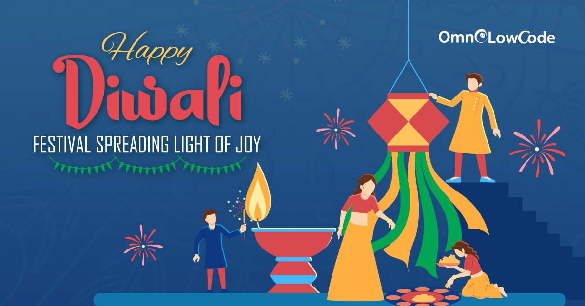 OmneLowCode's tweet image. May this Diwali, come up with beautiful beginnings, fresh hopes, bright days and new dreams. Wishing you a very #HappyDiwali from Team OmneLowCode.