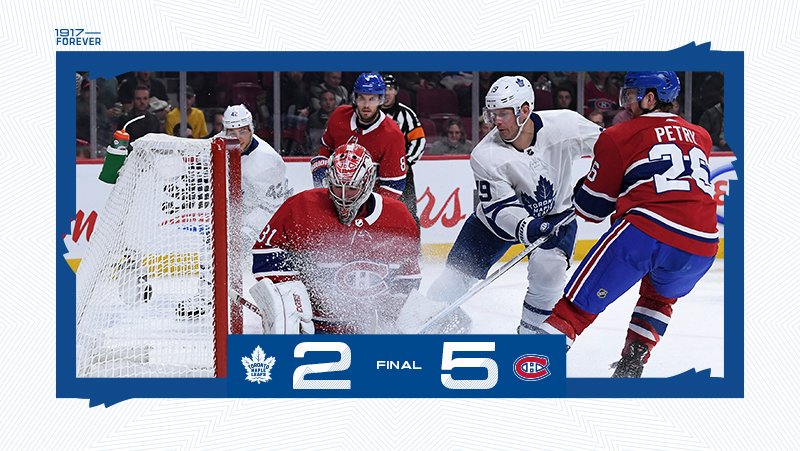 MapleLeafs's tweet photo. Final. #LeafsForever https://t.co/yNEcJflnNy