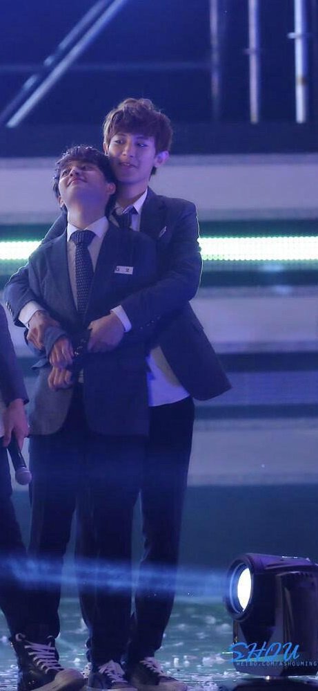 mostlychansoo's tweet photo. I just took a DNA test turns out I'm 100% trash for these two https://t.co/D0PXSZtyau