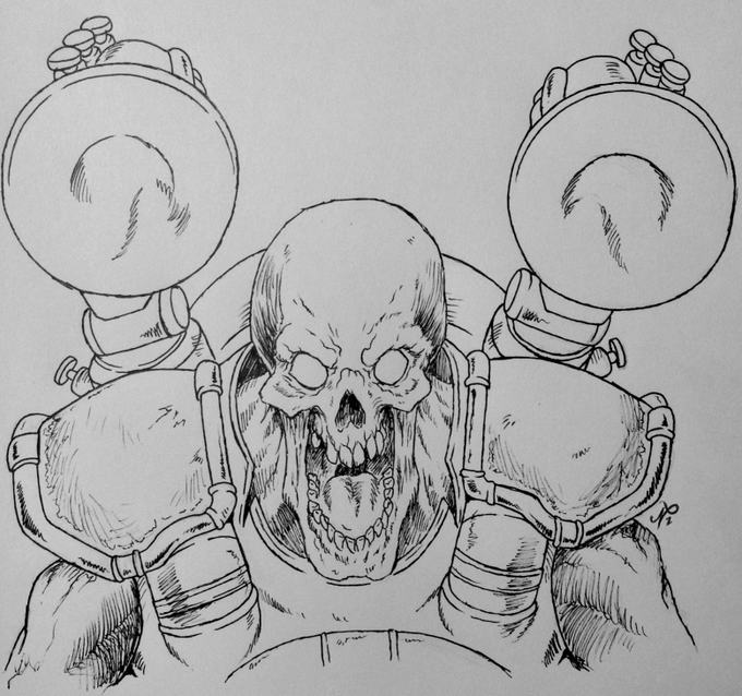 Тату doom эскизы