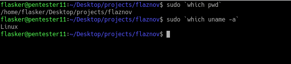 pentester11's tweet photo. Guys is this normal 🙄? or is it a bug when running sudo using which command in double quotes ``  🙄? https://t.co/74VHLdZW0G