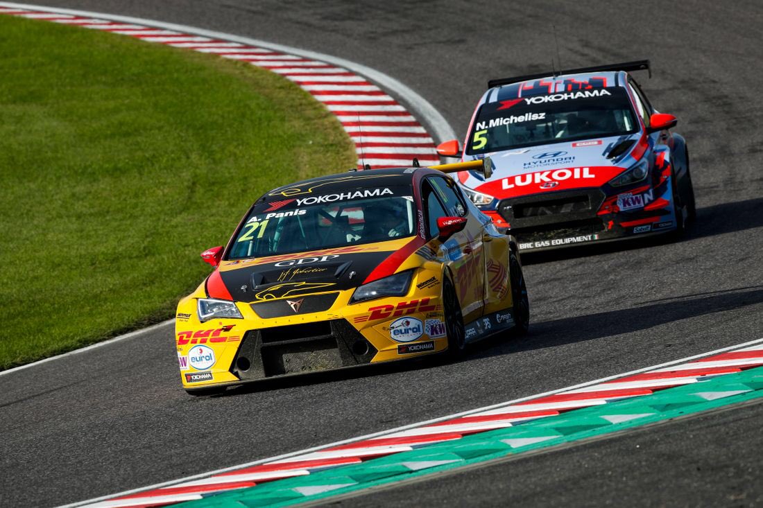 Race 2 of @FIA_WTCR in <a href="/suzuka_event/">鈴鹿サーキット Suzuka Circuit</a>  is over with <a href="/mazconaoficial/">Mikel Azcona</a> in top10 in P8, <a href="/AurelienPanis/">Aurélien Panis</a> in P19, <a href="/TomCoronel/">Tom Coronel</a> in P22 and <a href="/DanielHaglof/">Daniel Haglöf</a> in P26 complete our #CUPRATCR cars.