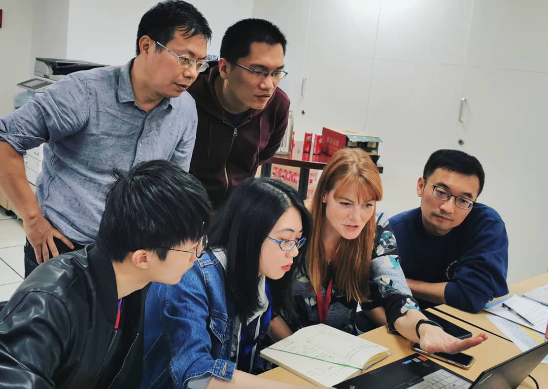 LaurenBiermann's tweet photo. Sadly, it's already the last day of teaching for the @PlymouthMarine @eumetsat marine training team! We've been supporting an #IOCCG & #SIO workshop in Hangzhou China, helping our brilliant participants from all over Asia learn how to use #Sentinel3 @CopernicusEU data. #CMDSOA ๐ฐ๏ธ https://t.co/bzoLVgytOu