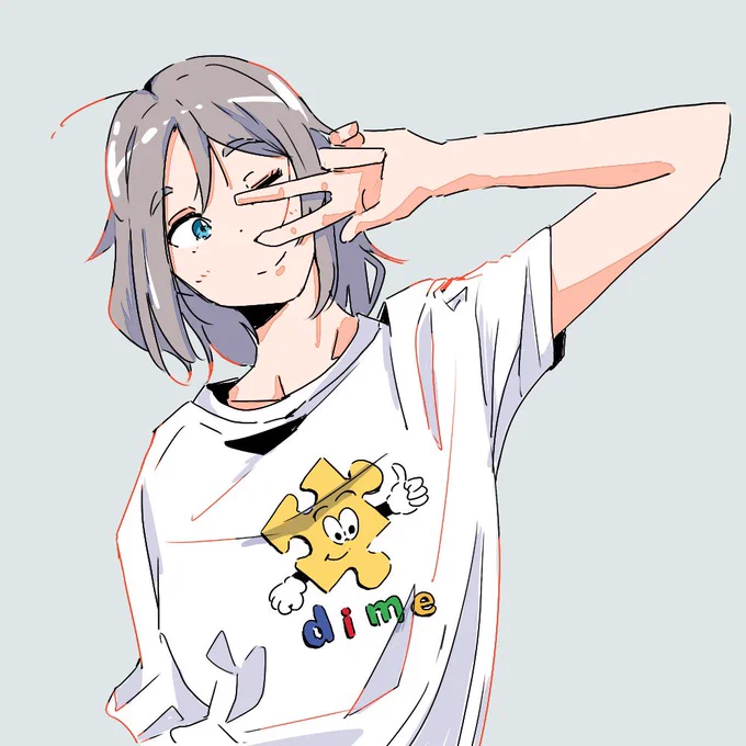#誰かの推し作家になりたい
服を描くのが好きです 