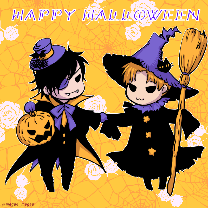 だいぶ前に描いたやつ
燭へしハロウィン 