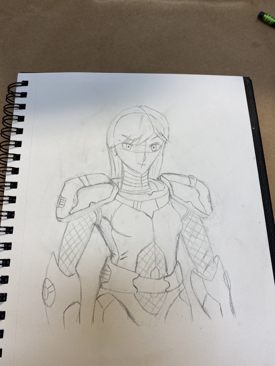 GCGVII's tweet image. Still a WiP. My drawing teacher gave me a project from @markcrilley MM3 and I decided to turn her into Samus. @MetroidDatabase @metroidhq #Metroid #Samus #MasteringManga3 #Metroid33 #art #fanart