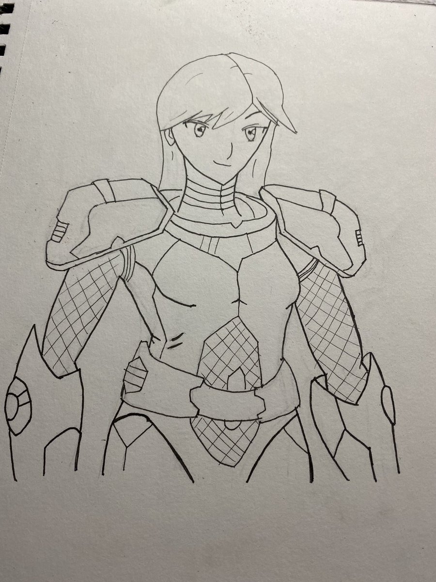 GCGVII's tweet image. Still a WiP. My drawing teacher gave me a project from @markcrilley MM3 and I decided to turn her into Samus. @MetroidDatabase @metroidhq #Metroid #Samus #MasteringManga3 #Metroid33 #art #fanart
