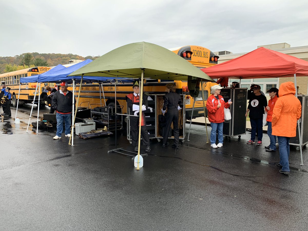 ebbands's tweet photo. HOW ABOUT THIS BAND?!
Despite the wretched weather, our students earned ANOTHER Superior rating and our ALL TIME HIGH SCORE!
Last stop - OMEA State Finals on 11/3!
#WG19 #WeAreEBB https://t.co/g4NAc99r3P