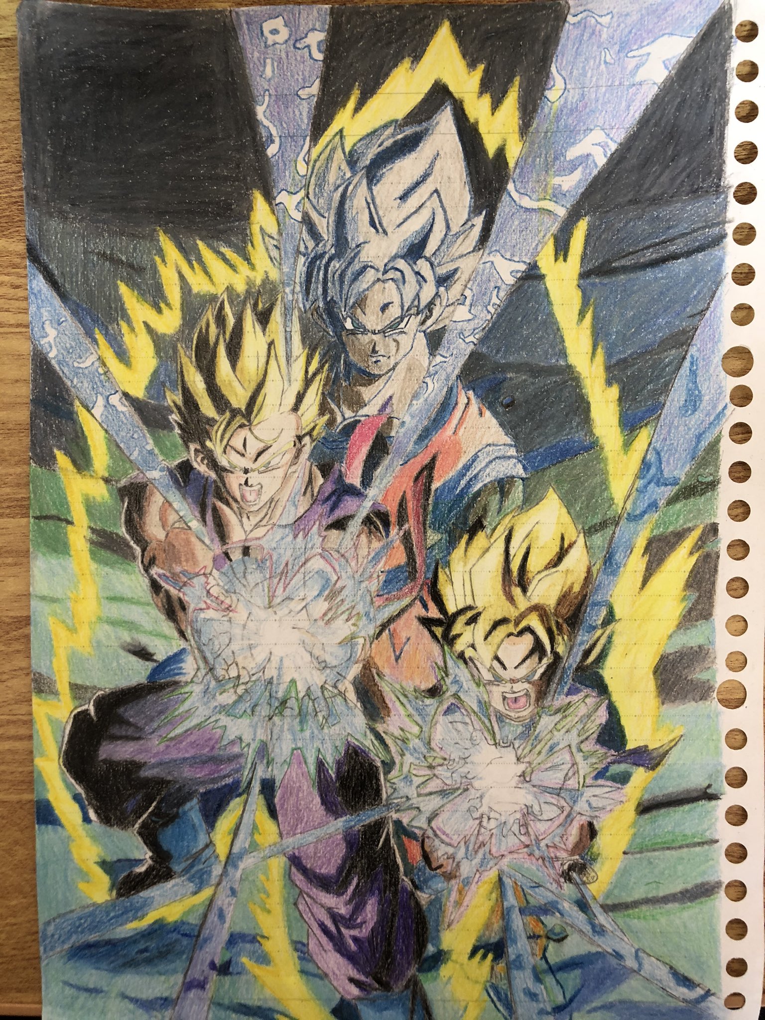 【会場限定】オリジナルステッカー　ドラゴンボール　親子かめはめ波 ドラゴンボール 貯金 箱 会場限定]オリジナルステッカー