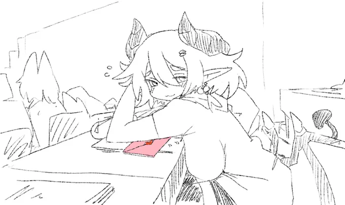 #魔物娘図鑑 #魔物娘図鑑二次
can i look at your notes 